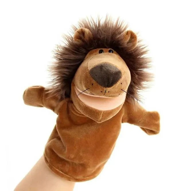 Interactive Plush Lion Hand Puppet – Soft, Expressive & Fun for Kids